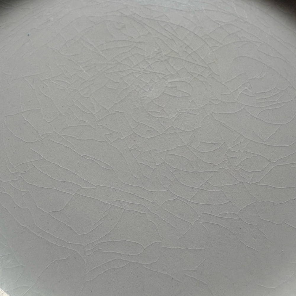 J&G Meakin Royal Staffordshire Heirloom Ironstone white ONE Plate ~7 in- CRAZING - Picture 3 of 7